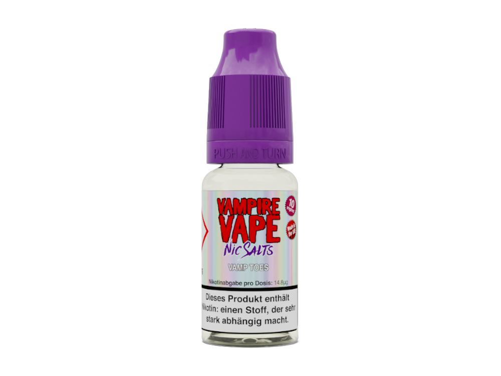 Vampire Vape - Vamp Toes - Nikotinsalz Liquid 10 mg/ml