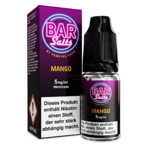 Vampire Vape – Bar Salts – Mango – Nikotinsalz Liquid 5 mg/ml 10er Packung
