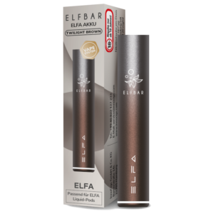Elfbar – Elfa Akku 500 mAh braun-silber