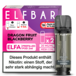 Elfbar – Elfa Pod Dragon Fruit Blackberry 20 mg/ml (2 Stück pro Packung)