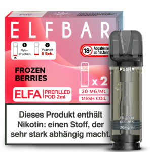 Elfbar – Elfa Pod Frozen Berries 20 mg/ml (2 Stück pro Packung)
