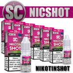 20mg /18mg SC Nikotin Shots 10x10ml 50/50 – 70/30 Nikotinshot Base für E Liquid