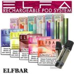 3 x 2 Elfbar Elfa 20mg Nikotinsalz Liquid Pod System Elf Bar 600 E-Zigarette
