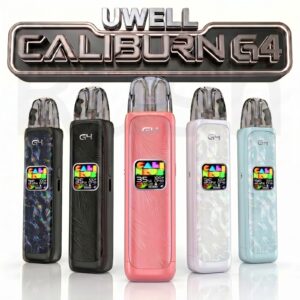 Uwell Caliburn G4 1300mAh Kit 3,0 ml Pod System E-Zigarette Starterset oder Pods