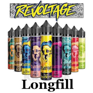 REVOLTAGE LONGFILL 15 ml Aroma Liquid Konzentrat in 75 ml Chubby Gorilla