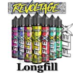 Revoltage FLEX Longfill 10 ml Overdosed Aroma Liquid Konzentrat in 75 ml Flasche