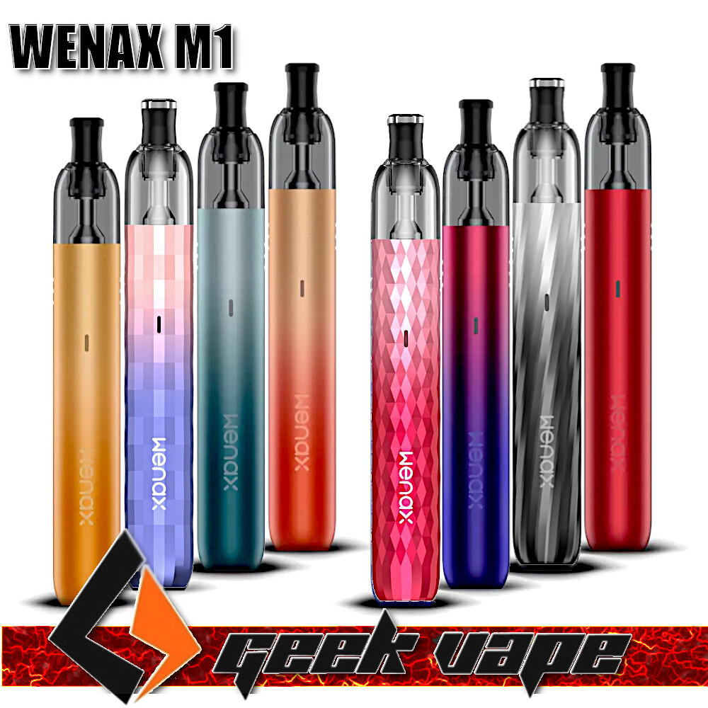 GeekVape Wenax M1 Pod System Mehrweg E-Zigarette 800 mAh Starterset - oder Pods