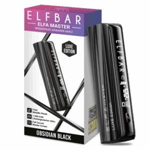 Elfbar – Elfa Master Luxe Edition Akku 1200 mAh Obsidian Black