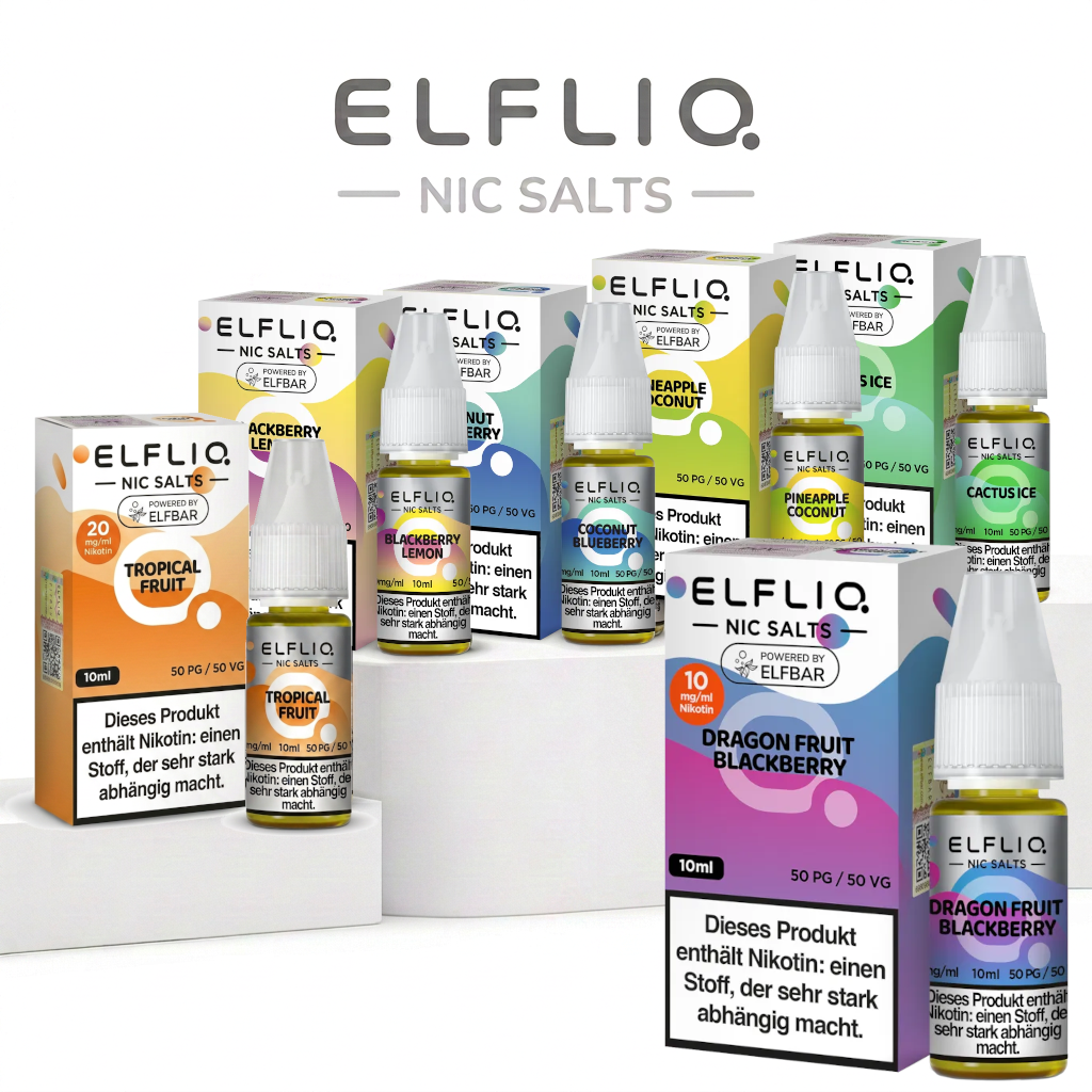 ELFLIQ 10ml Elfbar Elfa Nikotinsalz E-Liquid