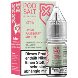 Pod Salt Xtra – Fresh Rasperry Mojito Nikotinsalz Liquid