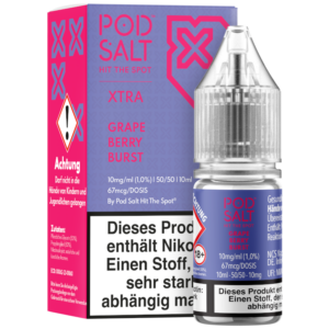 Pod Salt Xtra – Grape Berry Burst Nikotinsalz Liquid