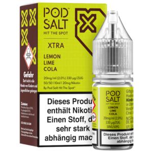 Pod Salt Xtra – Lemon Lime Cola Nikotinsalz Liquid