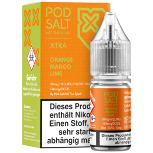 Pod Salt Xtra – Orange Mango Lime Nikotinsalz Liquid