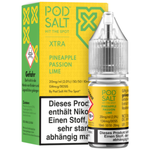 Pod Salt Xtra – Pineapple Passion Lime Nikotinsalz Liquid