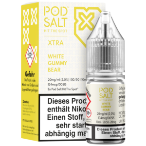 Pod Salt Xtra – White Gummy Bear Nikotinsalz Liquid 20