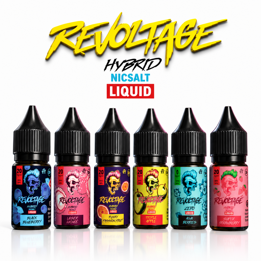 10ml REVOLTAGE Hybrid Nikotinsalz Overdosed E-Liquid